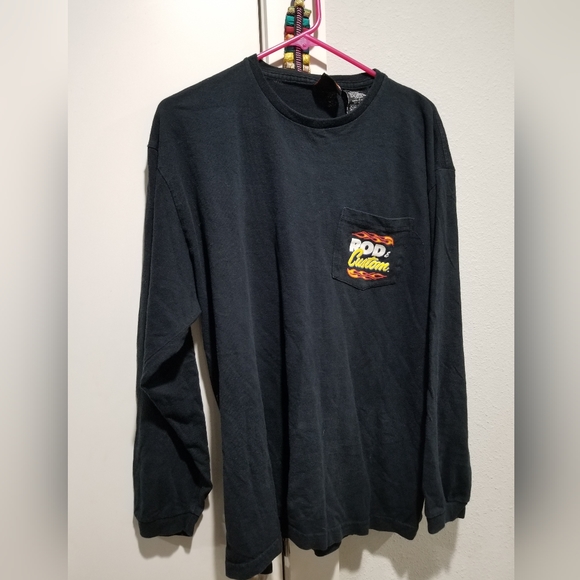 Rod & Custom long-sleeved T shirt L - Picture 2 of 4